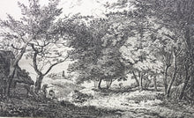 Load image into Gallery viewer, John Thomas Smith. Rural landscape from nature. Etchings. 1793.
