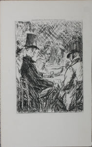 William Glackens, George Benjamin Luks, and others. Illustrations from "The Works of Charles Paul de Kock". Six photogravures. 1904.