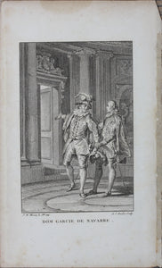 J. M. Moreau le jeune, after. Fifteen illustrations for the works of Moliere. Engravings. late XVIII C.