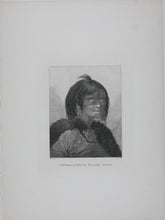 Load image into Gallery viewer, John Webber, after. A Woman of Prince William&#39;s Sound. Engraving by James Basire. 1784.
