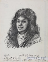 Load image into Gallery viewer, John Middleton Freeman. Portrait of Lovely Lee. Graphite drawing. 1985.
