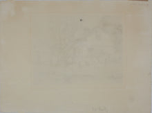 Load image into Gallery viewer, John William Beatty. Landscape with a Cottage. Etching. Early XX C.
