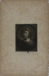 Claude Lorrain, after.  Frontispiece. Self-Portrait(?). Etching by Josiah Boydell. 1777.