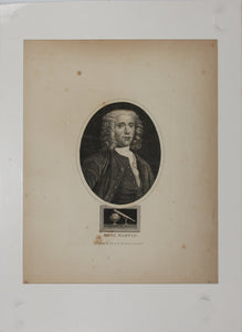 Robert Rage. Portrait of Benjamin Martin. Engraving. 1815.