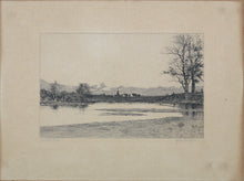 Load image into Gallery viewer, John Ruffin. Rivers End. Etching. C. 1920
