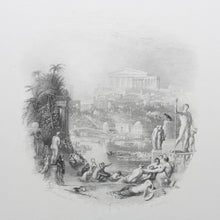 Load image into Gallery viewer, Joseph Mallord William Turner, after. The Garden. Engraved by Edward Goodall. 1839.
