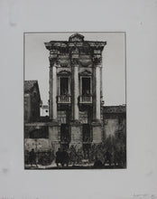 Load image into Gallery viewer, Frederick Garrison Hall. Old house in Vicenza. Etching. 1920.
