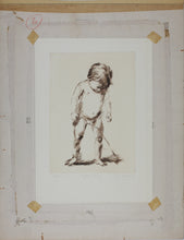 Load image into Gallery viewer, ﻿Lila Copeland. Stephen Peeing. Etching. 1950th - 1970th
